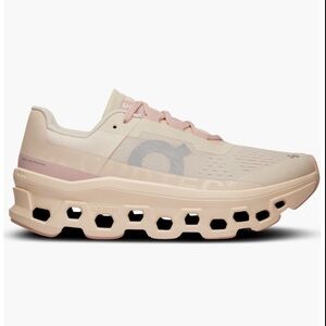 On Running Cloudmonster Women’s Cream Running Shoes
